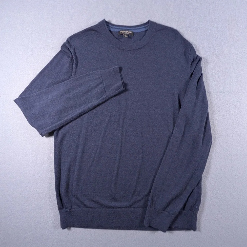 Banana‎ Republic Sweater Mens Size XL Merino Wool Crewneck Long Sleeve